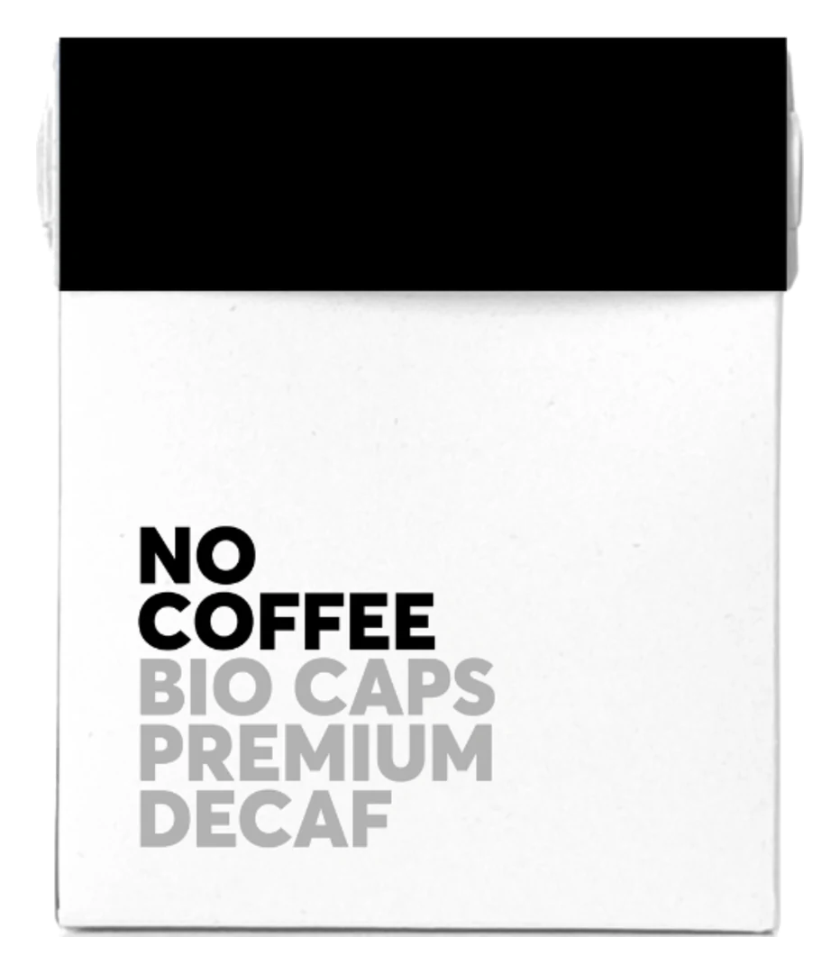 Packung No Caps, entkoffeinierte Bio-Kapseln